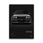Poster BMW Noir