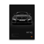 Poster BMW Noir