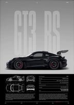 Poster Porsche GT3 RS