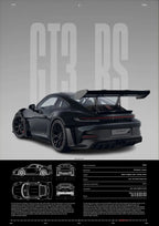 Poster Porsche GT3 RS
