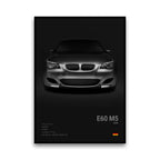 Poster BMW Noir