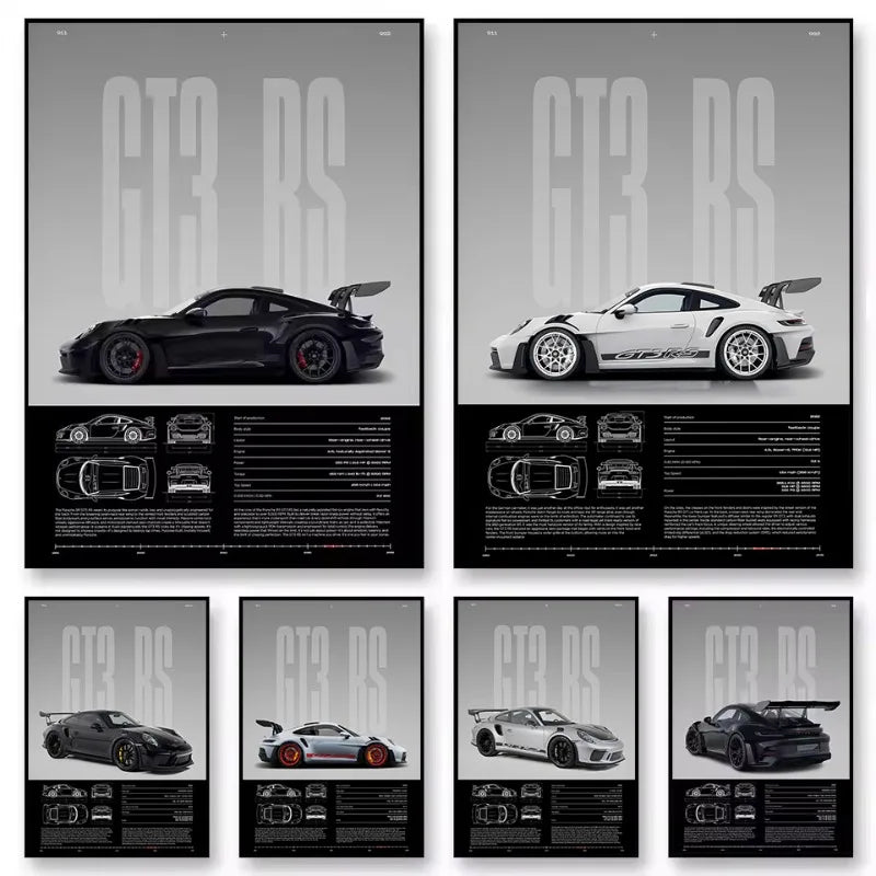 Poster Porsche GT3 RS