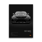 Poster BMW Noir
