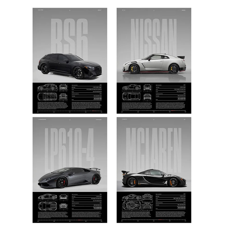 Poster Supercars