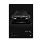 Poster BMW Noir
