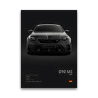 Poster BMW Noir