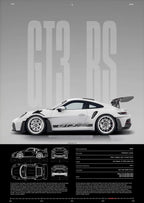 Poster Porsche GT3 RS