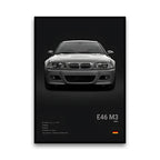 Poster BMW Noir