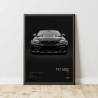 Poster BMW Noir