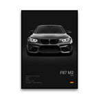 Poster BMW Noir