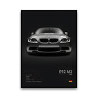 Poster BMW Noir